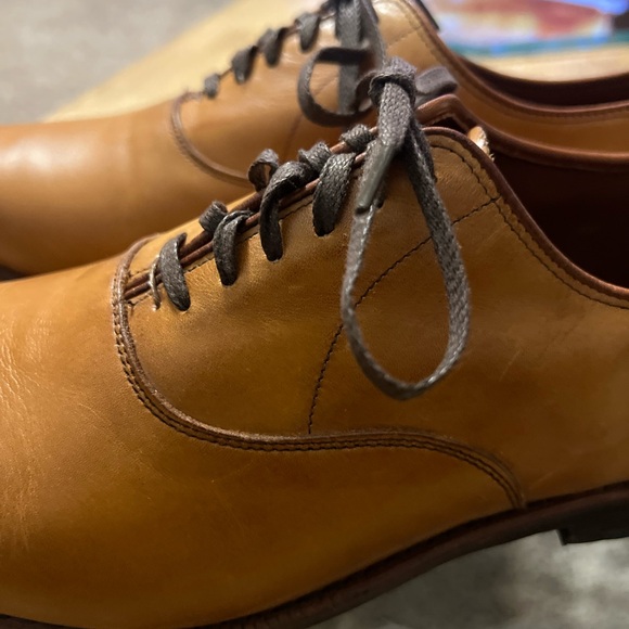 Allen Edmonds Dress Oxford Derby Dress Shoes Men 10D - Picture 7 of 14